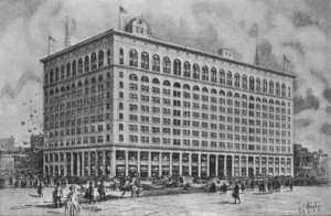 The second Wanamaker’s department store, opened in Philadelphia in 1911.