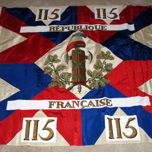 Colour of the 115th Demi-Brigade (French Republic of revolutionary period)