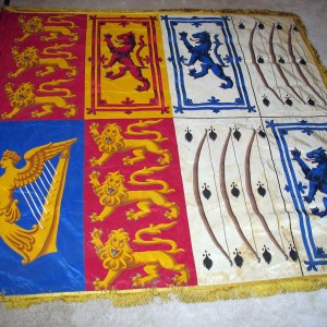 Garter banner of Queen Elizabeth Bowes-Lyon (consort of King George VI of the United Kingdom)