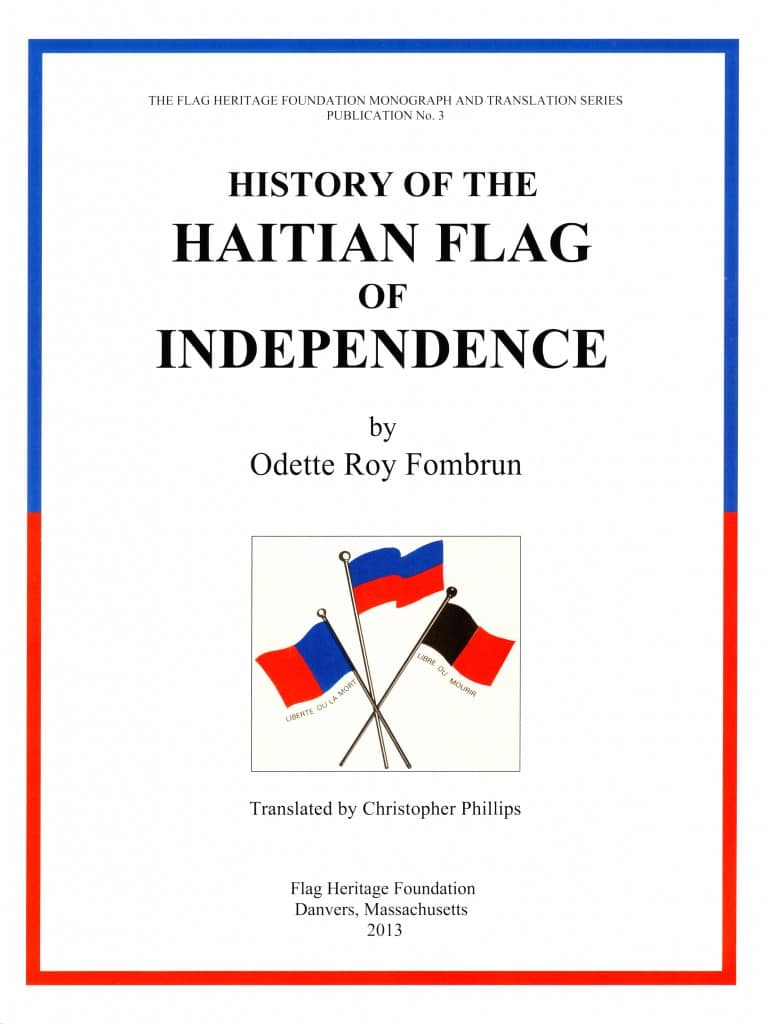 History of the Haitian Flag cover